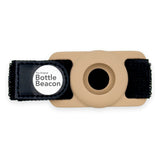 Beige Bottle Beacon AirTag holder strap