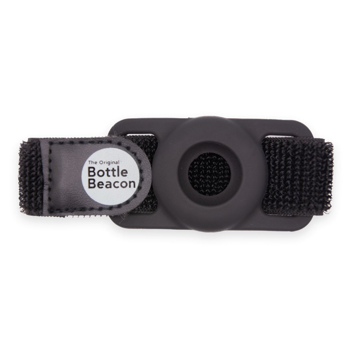 Black Bottle Beacon AirTag holder strap