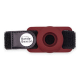 Maroon Bottle Beacon AirTag holder strap