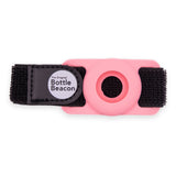 Pink Bottle Beacon AirTag holder strap