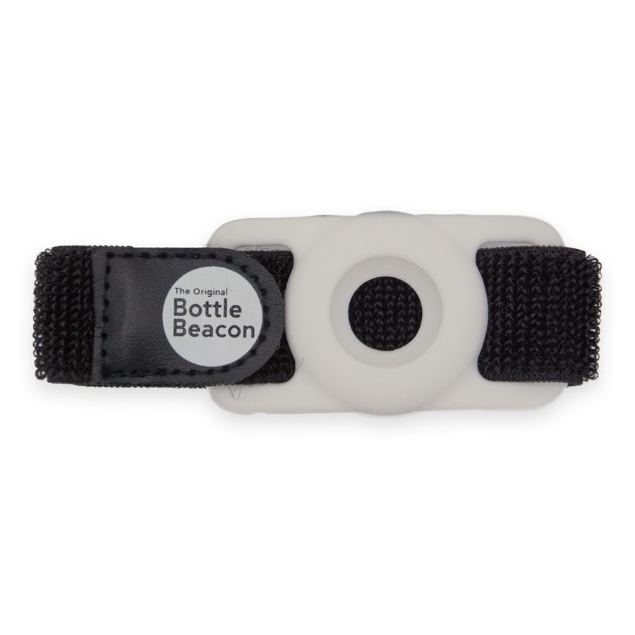 White Bottle Beacon strap